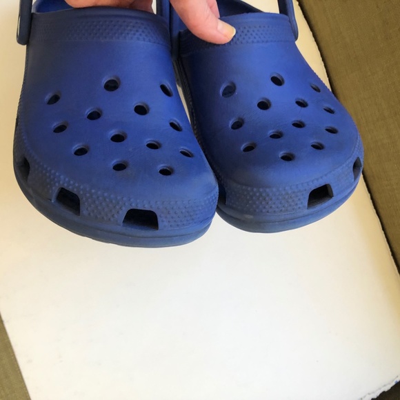 crocs blue womens